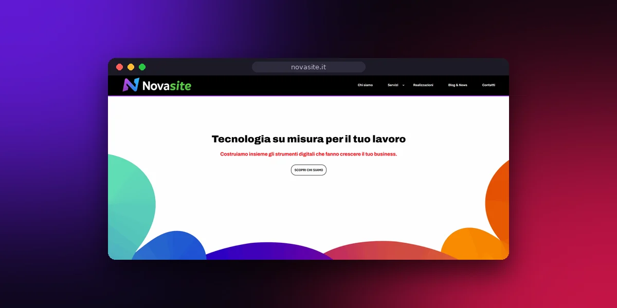 Realizzazioni card sito novasite
