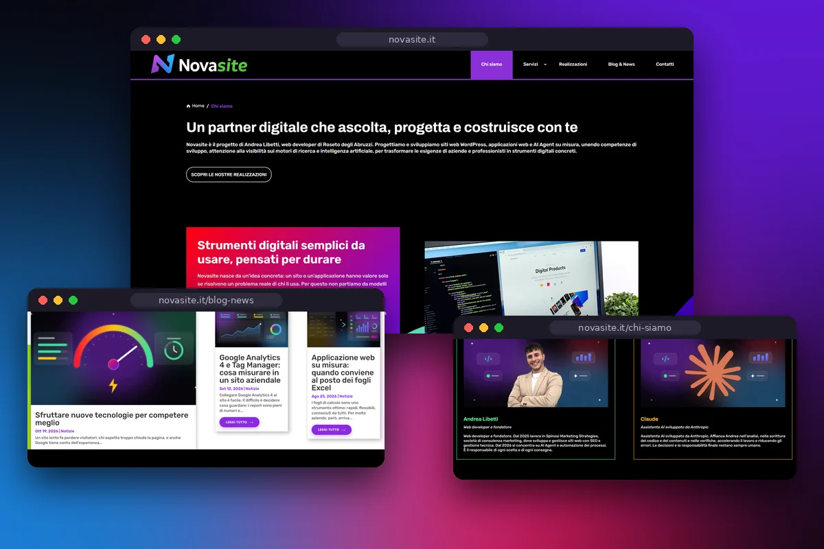 Servizi siti web composizione